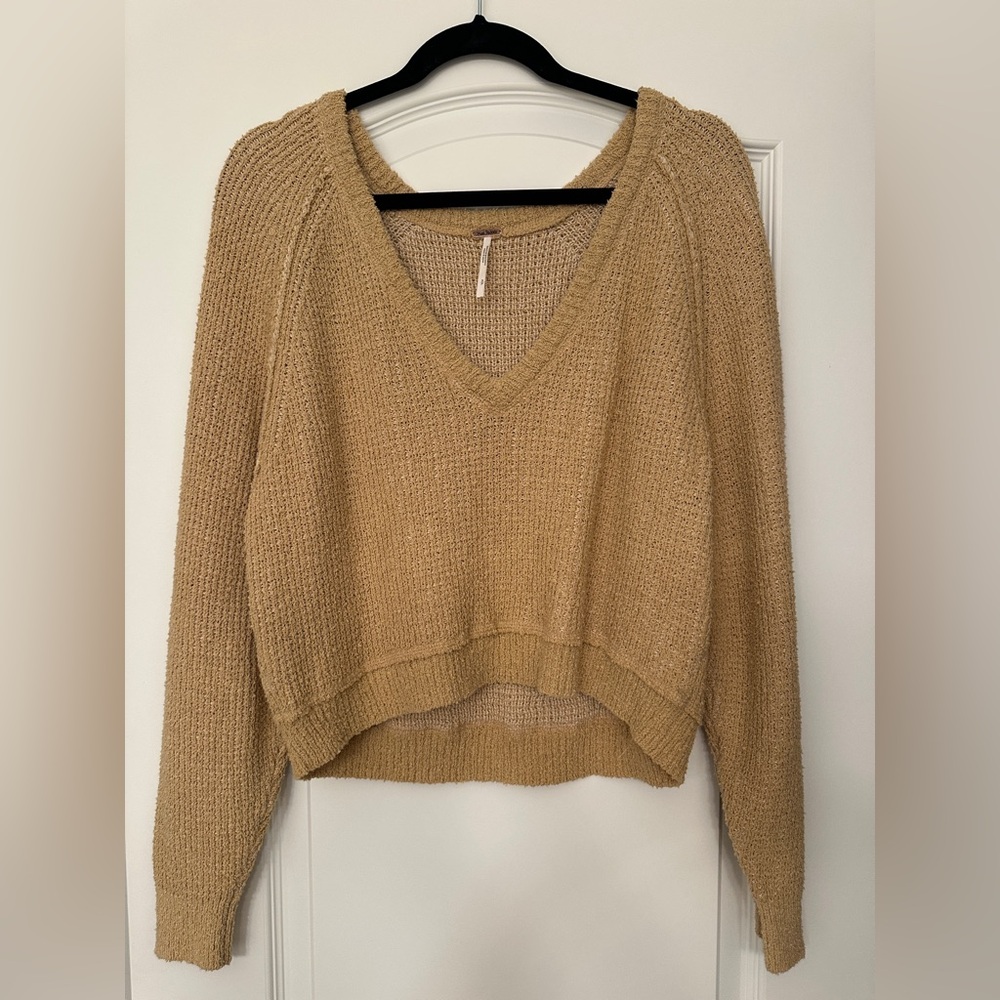 Free people slouchy knit sweater - size small